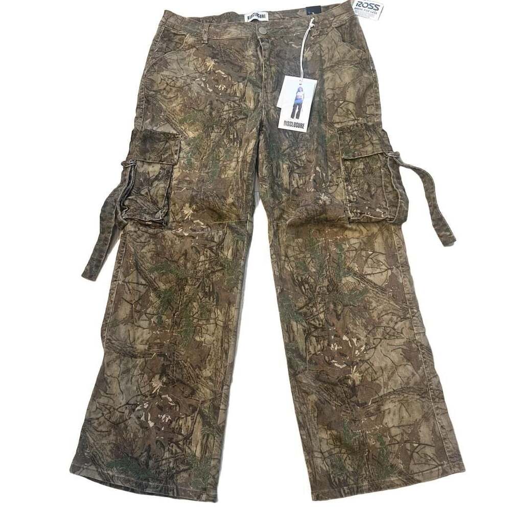 Disclosure Camouflage Baggy Cargo Pants